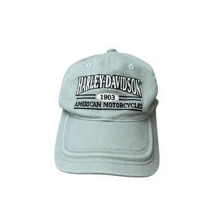 Harley Davidson Gray Embroidered Size S/M *See Pic